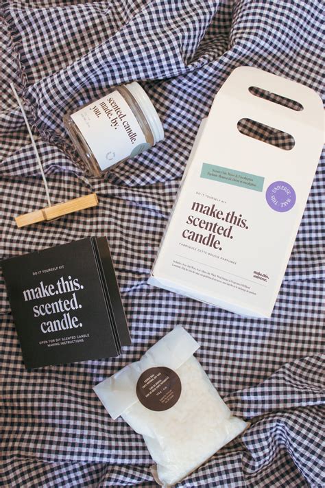 DIY Kit: Candle Making Kit Scented Soy Wax Candle Custom | Etsy