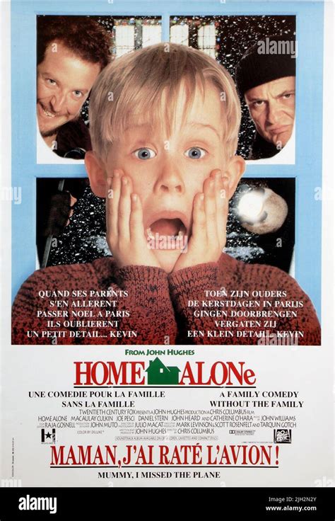 Home alone poster 1990 hi-res stock photography and images - Alamy