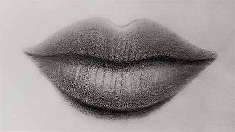 How To Draw Realistic Lips With Pencil | Lipstutorial.org