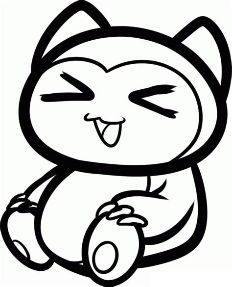 Sleeping Snorlax Coloring Page - Free Printable Coloring Pages for Kids