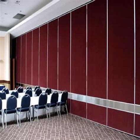 Folding Sliding Operable Partition Walls for Banquet Hall / Sound Absorbing Room Dividers