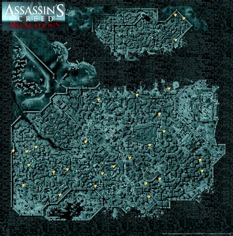 assassins creed revelations map