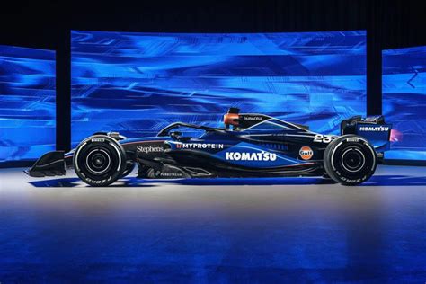 Williams unveils updated livery for 2024 F1 car