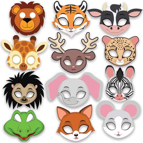 10 Printable Animal Masks | ubicaciondepersonas.cdmx.gob.mx