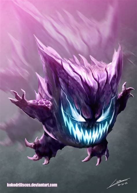 Wallpaper Mega Gengar Pokemon - WallpaperSafari