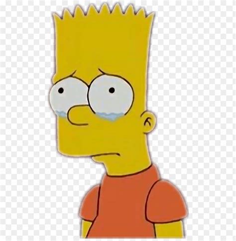 Free download | HD PNG bart simpsons sad thesimpsons tumblr cryi PNG transparent with Clear ...