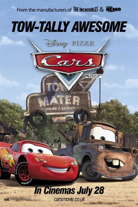 Cars Movie Poster (#10 of 13) - IMP Awards