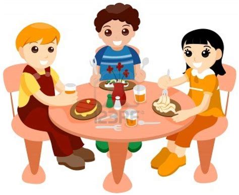 preschool kids at table clipart - Clipground