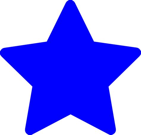 Star-blue Clip Art at Clker.com - vector clip art online, royalty free & public domain