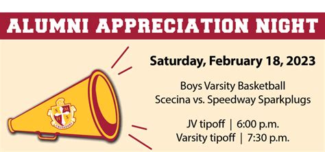 Scecina Alumni Appreciation Night | Scecina Memorial High School