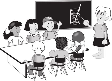 Free Classroom Clipart Black And White, Download Free Classroom Clipart Black And White png ...