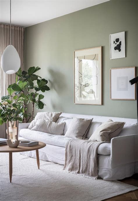 5 cosy and calm green living rooms in Scandi style – OBSiGeN