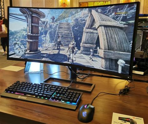 MSI’s Optix MAG342CQR Ultra Curved Monitor: 34 Inch & 144Hz with a 1000R Curve