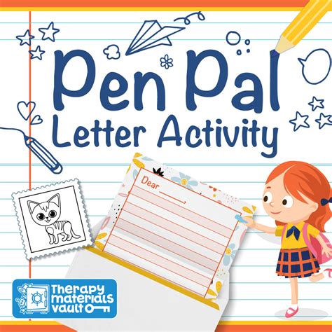 Pen Pal Letter Activity | TMV