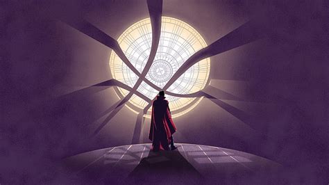 HD wallpaper: Dr. Strange New York Sanctum, Doctor Strange, Artwork, Minimal | Wallpaper Flare