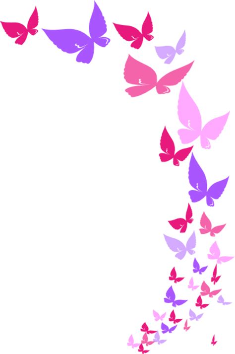 Download High Quality butterflies clipart border Transparent PNG Images - Art Prim clip arts 2019