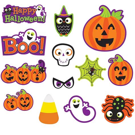 Halloween Cute Characters Cutouts Mega Value Pack | Party City