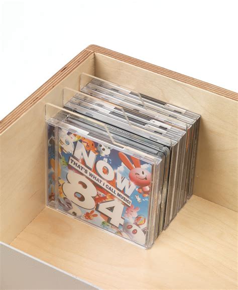 Gresswell - Specialist Library Supplies Clear 3mm CD dividers pk/10 Gresswell - Specialist ...