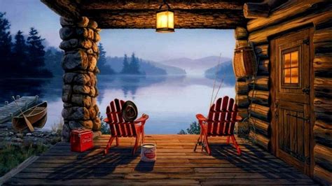 40+ Log Cabin Wallpapers - Download at WallpaperBro | Cabin in the woods, Kunst, Schönen abend