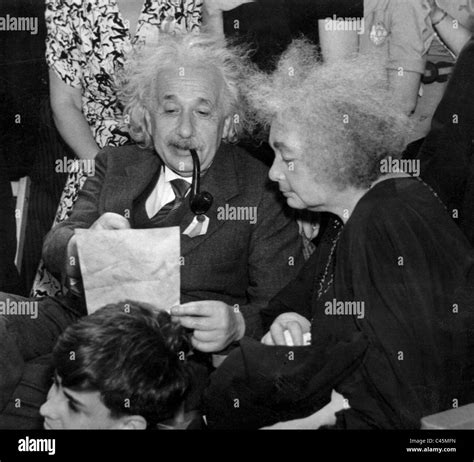 Albert Einstein and his sister Maja Winteler-Einstein, 1939 Stock Photo, Royalty Free Image ...