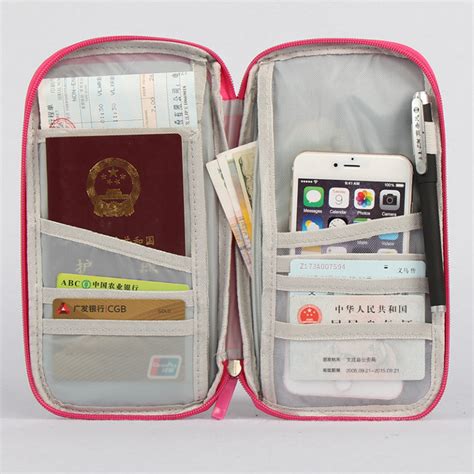 Cute Travel Wallet Organizer - StorageDelight