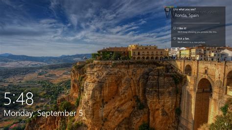 Windows 10 Anniversary Update shows location origin for Spotlight images