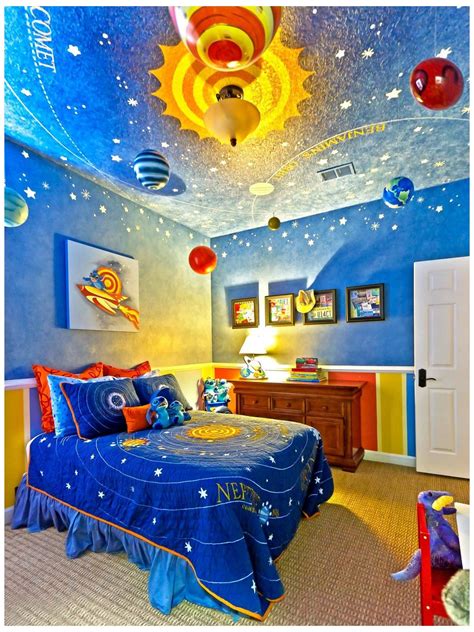 30 Space Themed Bedroom Ideas To Leave You Breathless