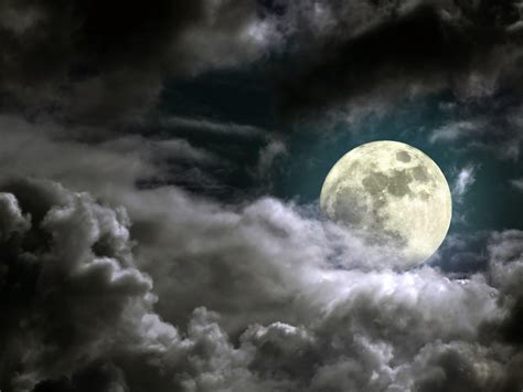 Full Moon Night Sky Moonlight HD desktop wallpaper : Widescreen : High Definition : Fullscreen