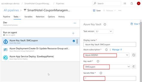 Using secrets from Azure Key Vault in a pipeline | Azure DevOps Hands-on-Labs