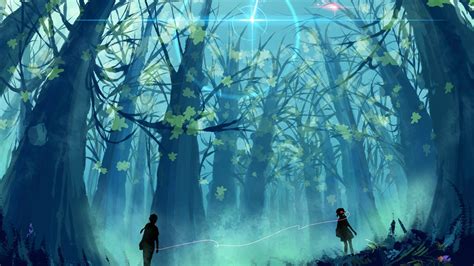 Anime Background Scenery Forest