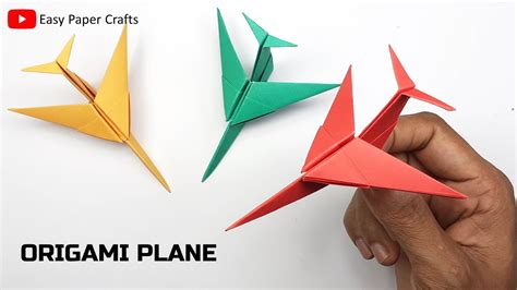 How To Make An Origami Airplane