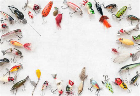 Fishing Lure Border Stock Photos, Pictures & Royalty-Free Images - iStock