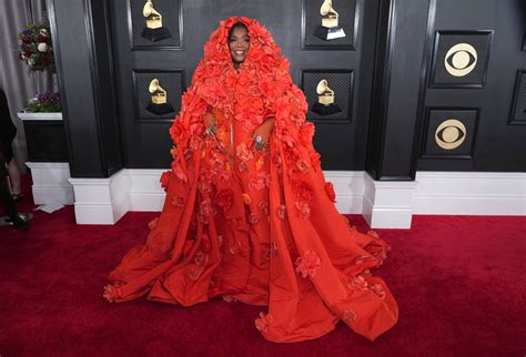 See what celebs wore on the Grammys red carpet