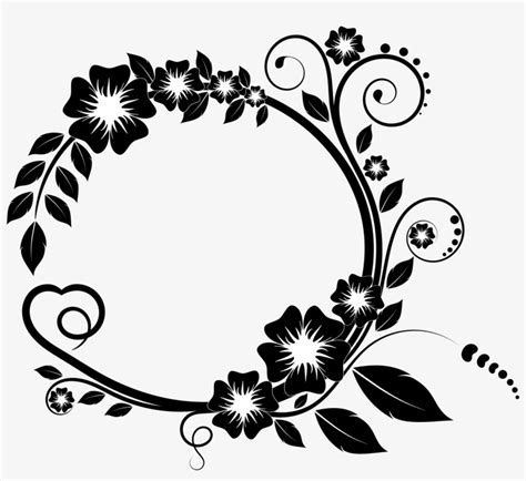 Free 248 Flower Border Svg Free SVG PNG EPS DXF File