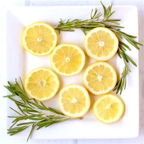 Lemon Stovetop Potpourri Recipe! {with Rosemary & Vanilla} in 2021 | Home air fresheners, Home ...