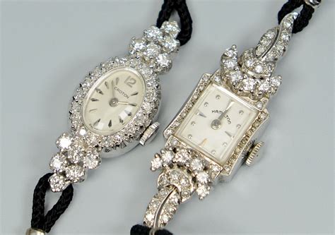 Lot 673: 5 Ladies Vintage Wrist Watches