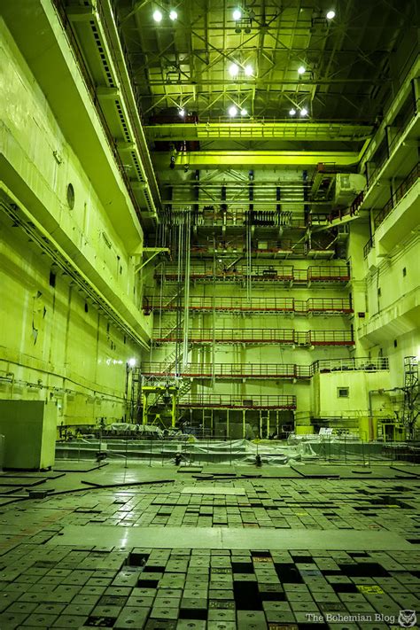 Chernobyl Reactor Inside