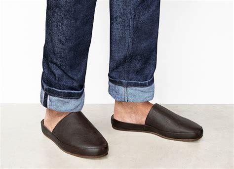 Brown Leather Mens Slippers | MULO shoes | Premium Italian Leather