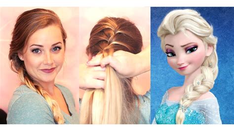 Easy Elsa Hairstyle