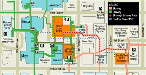 Mayo Clinic Rochester Mn Map