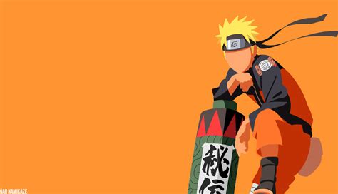 1336x768 Resolution Naruto Uzumaki Minimalist HD Laptop Wallpaper - Wallpapers Den