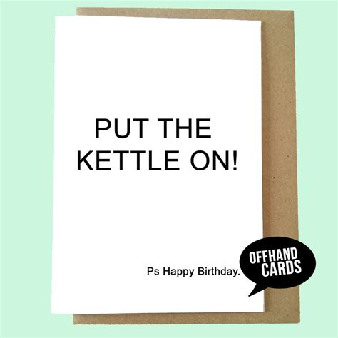 Funny Work Birthday Card. Office Humour Sarcastic Card Put