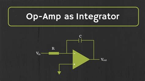 Op Amp Integrator Circuit