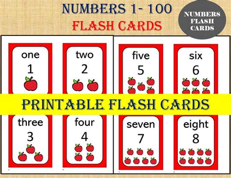 NUMBERS FLASH CARDS numbers 1 to 20/ Kindergarten/ - Etsy | Flashcards, Educational games ...