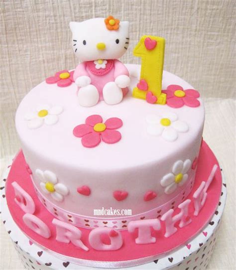 Hello Kitty 1st Birthday Cake Design in Cake Ideas by Prayface.net : Cake Ideas by Prayface.net