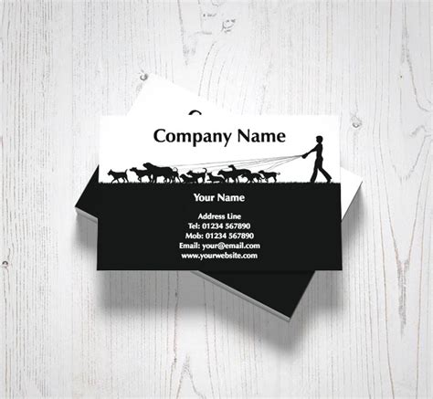 Dog Walking Business Cards | Customise Online Plus Free Delivery | Putty Print