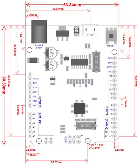 Arduino Uno R3 Ch340g Schematic