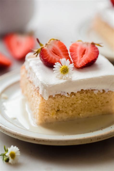 Easy Scratch Tres Leches Cake (Three-Milk Cake) Recipe | Little Spice Jar