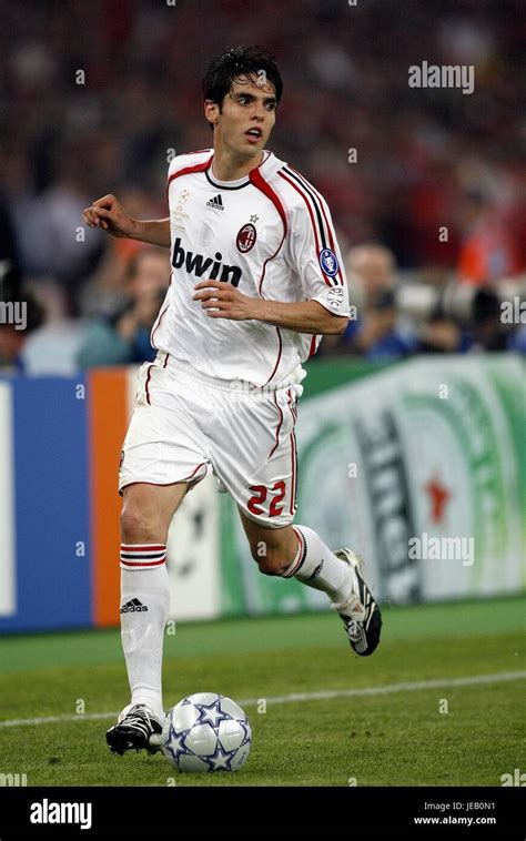 KAKA AC MILAN OLYMPIC STADIUM ATHENS GREECE 23 May 2007 Stock Photo - Alamy