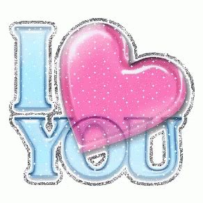 ILove You Glitter GIF - ILoveYou Love Glitter - Discover & Share GIFs